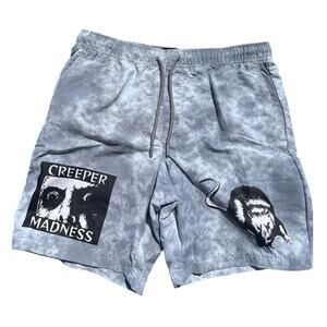Vitriol Fusion Grey Wash Board Shorts | Small Skater | Creeper Madness Rat